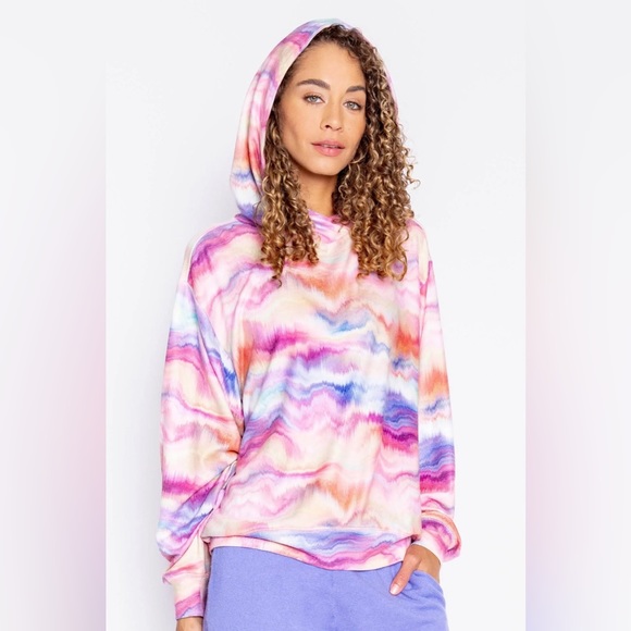 PJ Savage Tie Dye Hoodie - Small - Picture 2 of 4